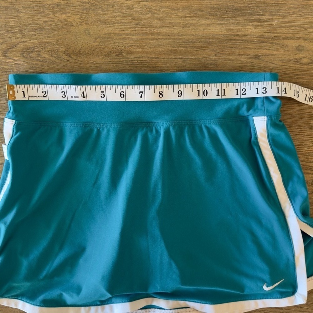Nike Dri-FIT Tennis Golf Skort-Turquoise Blue-Lined-Pickleball Skirt-Size‎ XS - Picture 5 of 11